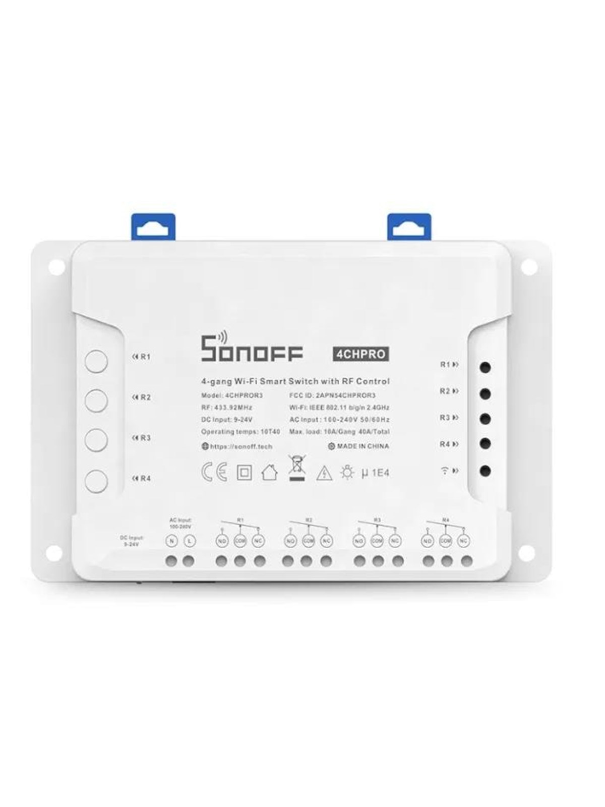 Sonoff WiFi Smart Switch 4CHPROR3, Smart Home