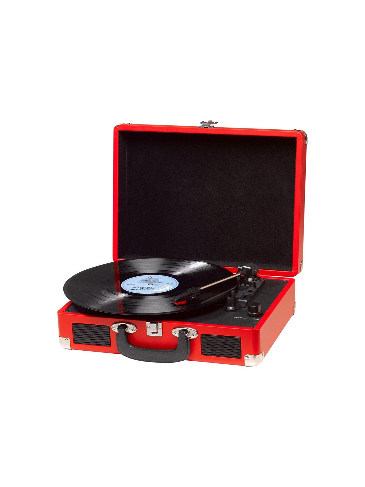 DENVER VPL-120 - turntable - Pladespiller Rød