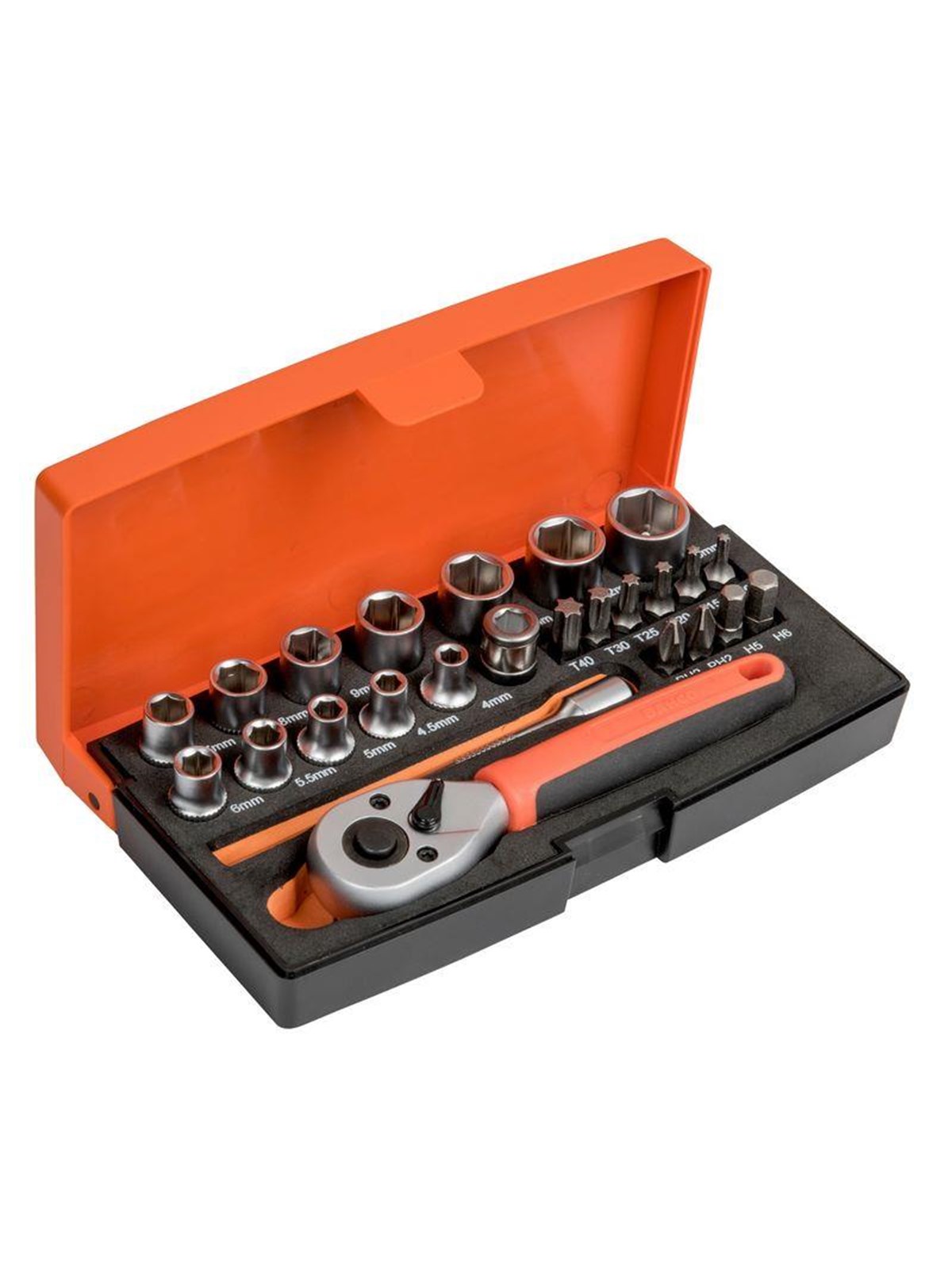 BAHCO SL25 25 Piece Socket Set, Værktøj
