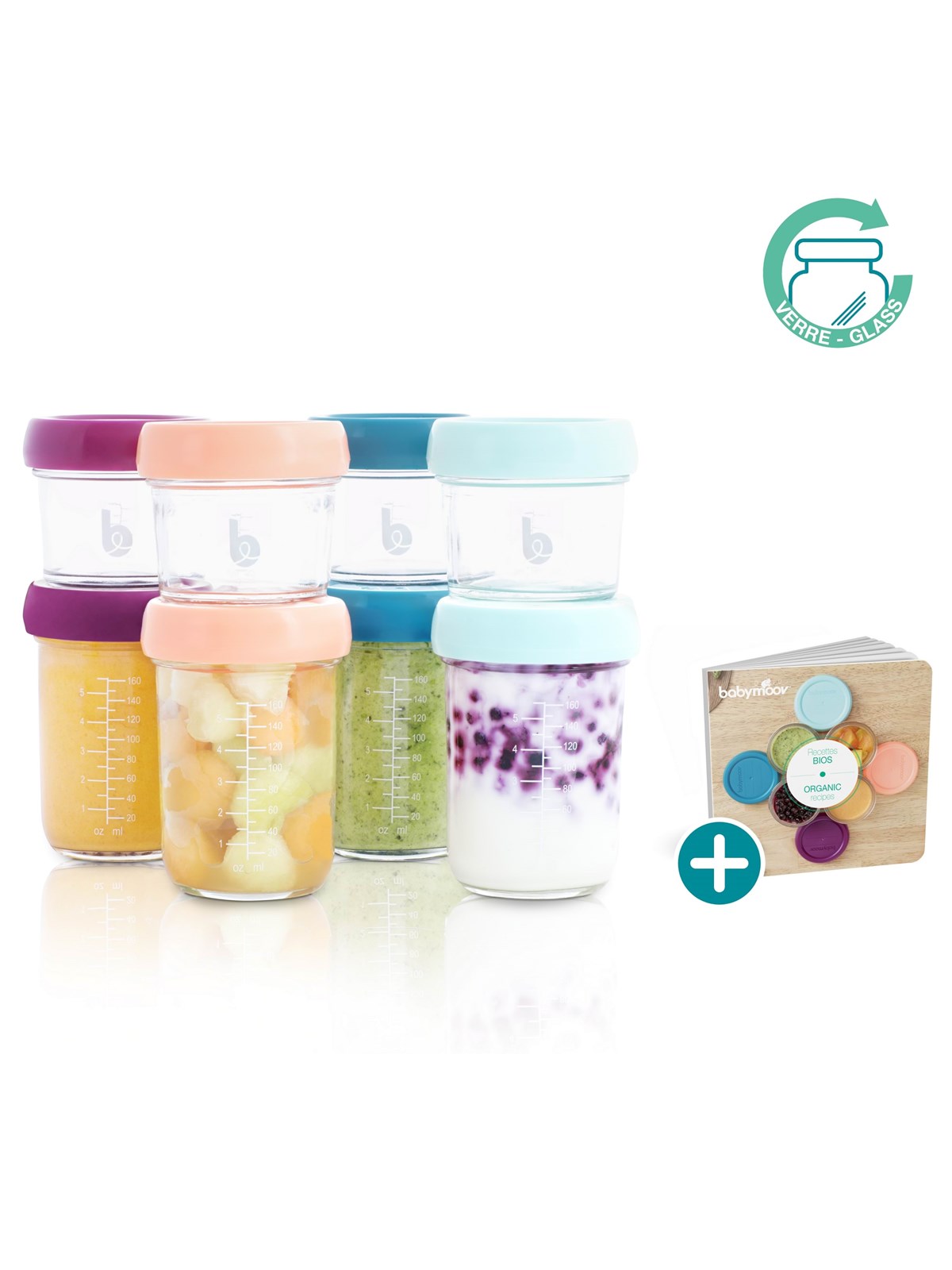 Babymoov Glasbøtter - Multi Set, Babyudstyr