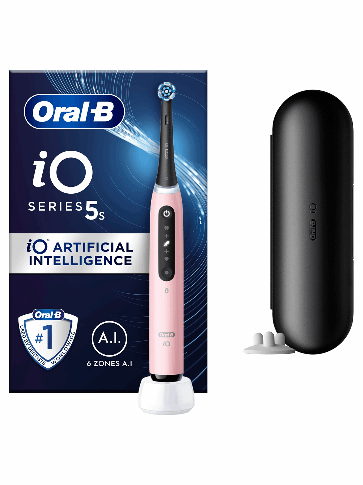 Oral-B Eltandbørste iO 5S Pink, El Tandbørste
