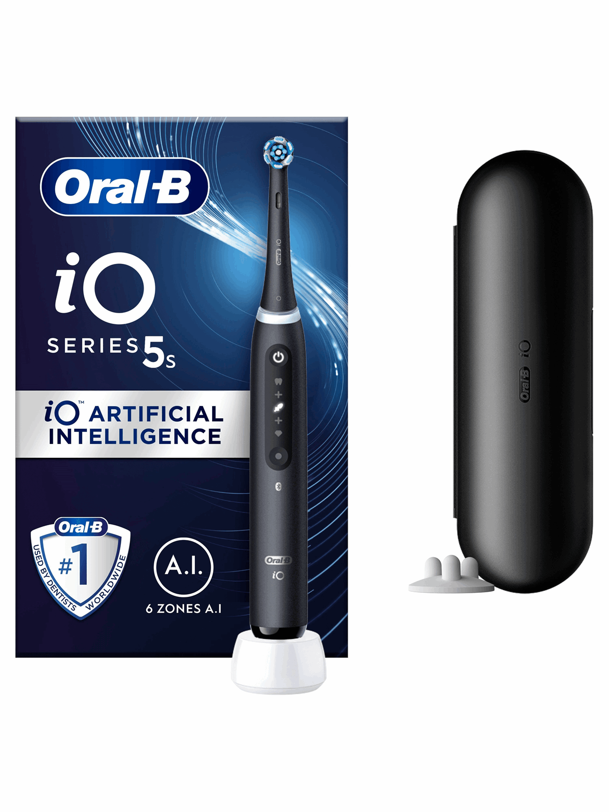 Oral-B Eltandbørste iO 5S Sort, El Tandbørste