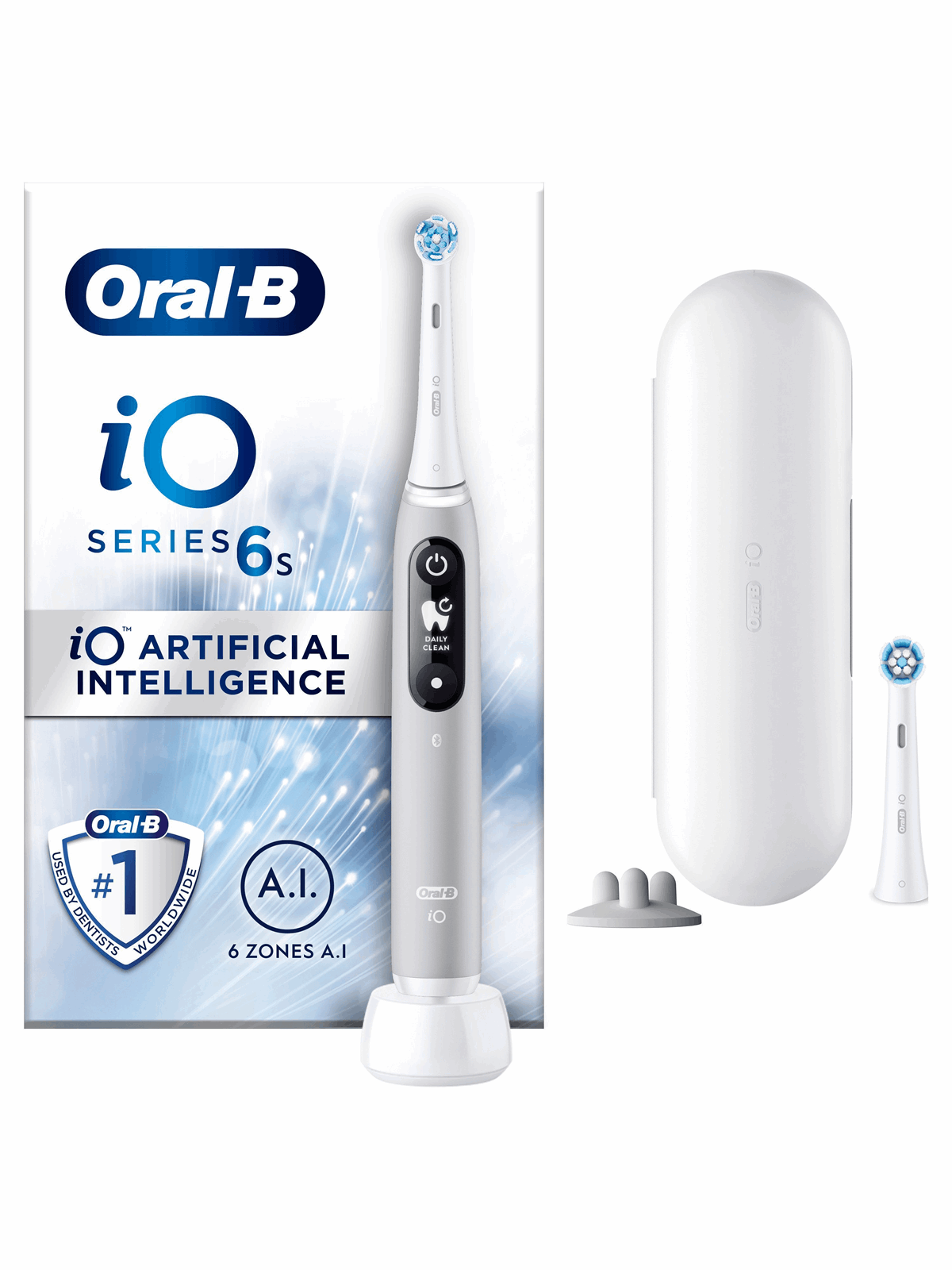 Oral-B Eltandbørste iO 6S Grå, El Tandbørste