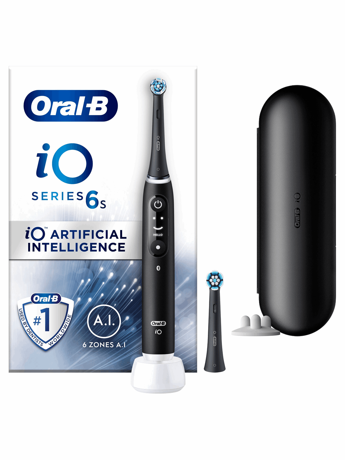 Oral-B Eltandbørste iO 6S Sort, El Tandbørste