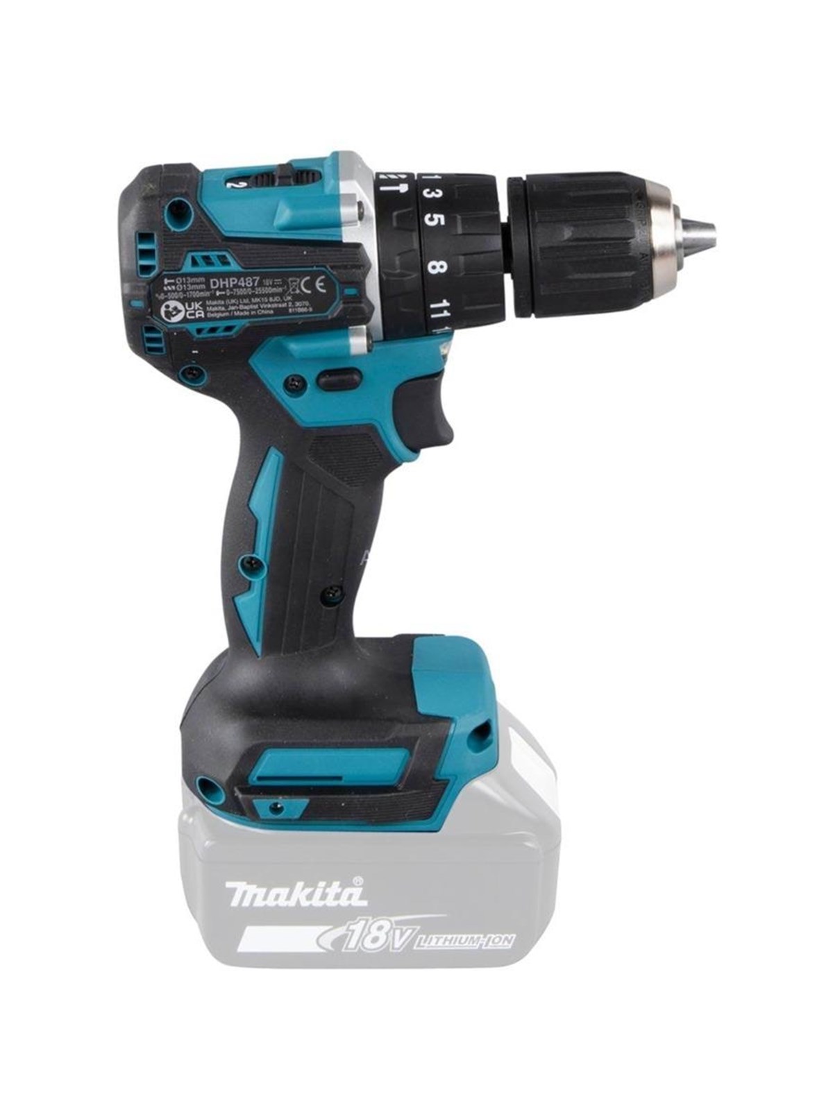 Makita DHP487Z Battery Impact Drill, Skruemaskine