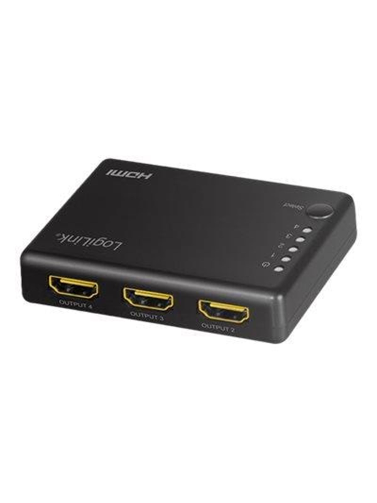LogiLink HDMI splitter 1x4-Port 4K/30 Hz HDCP CEC slim, Hdmi Splitter