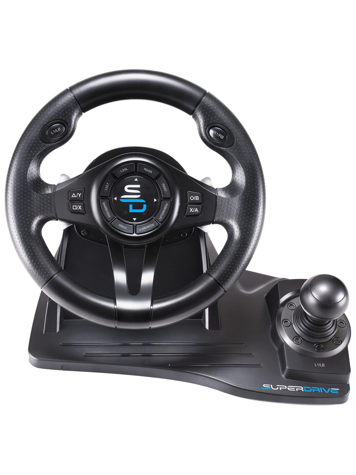 Subsonic Superdrive GS 550 Steering Wheel - Wired Steering wheel & Pedal set - Sony PlayStation 4