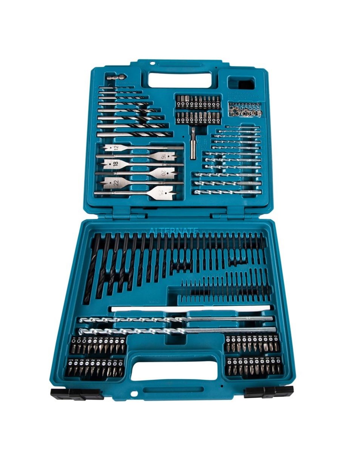 Makita E-06270 Bits & Drillset 212 pcs, Bor Og Bits