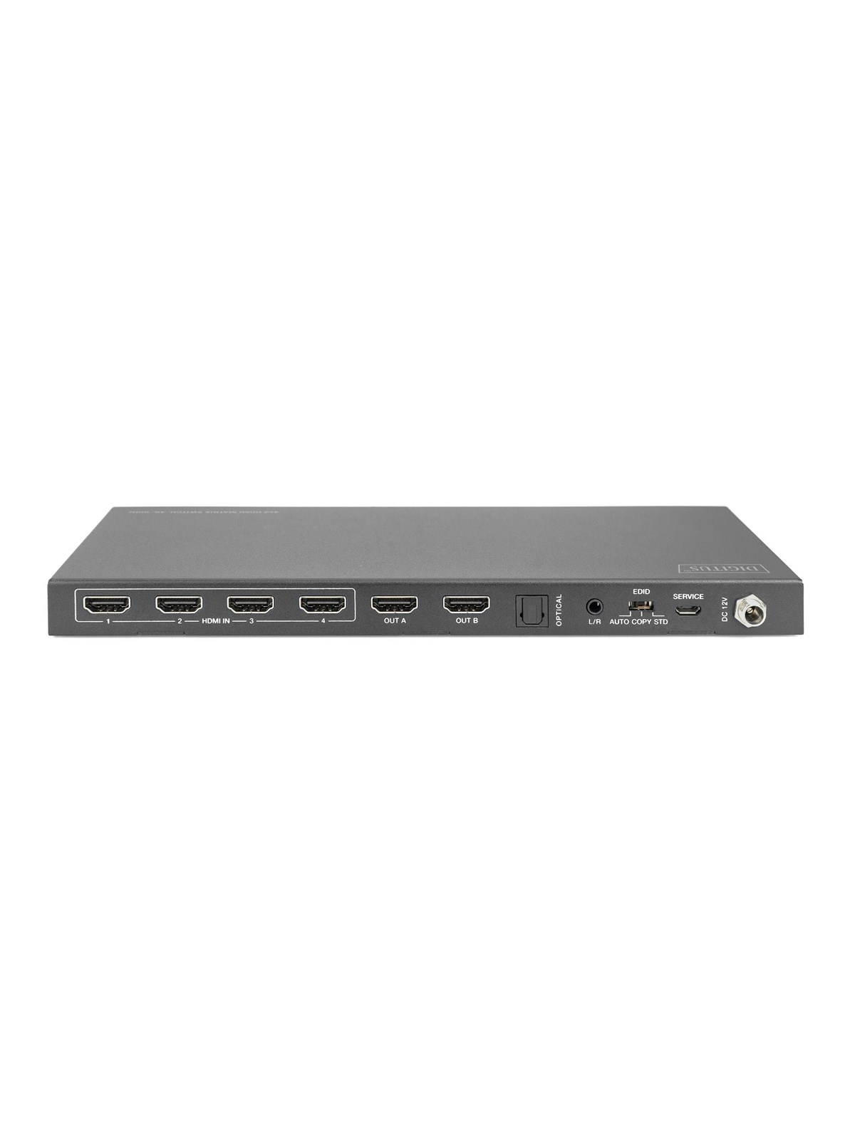 DIGITUS 4x2 HDMI Matrix Switch, Hdmi Splitter