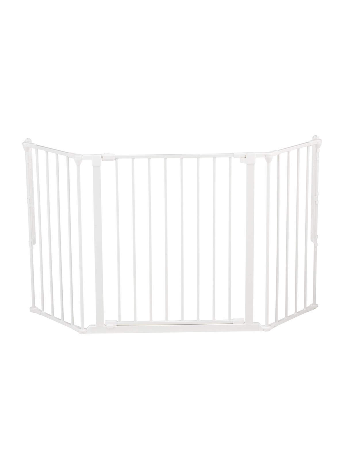 BabyDan Flex M sikkerhedsgitter, hvid, 90-146 cm, Babyudstyr