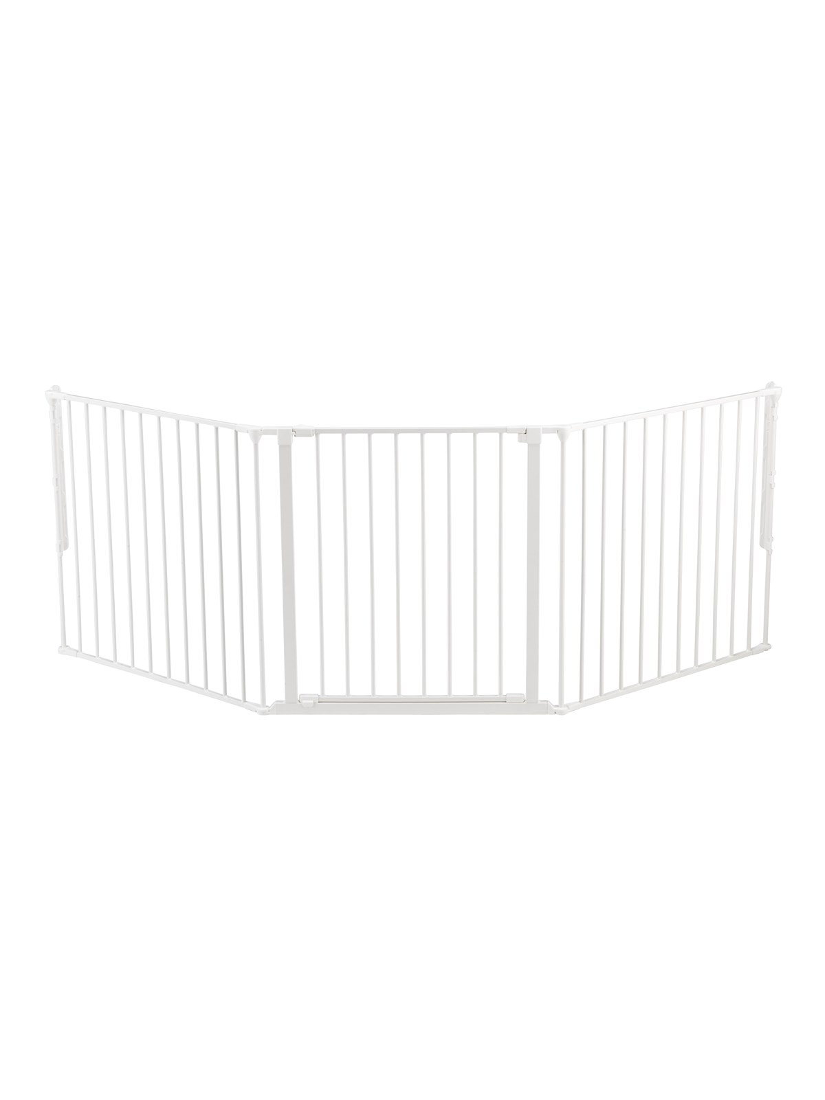 BabyDan Flex L sikkerhedsgitter, hvid, 146-223 cm, Babyudstyr