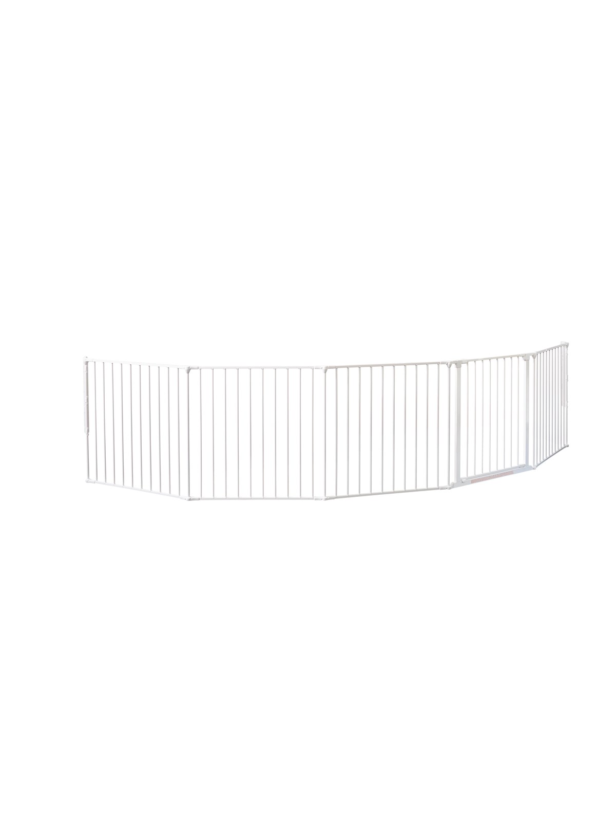 BabyDan Flex XXL sikkerhedsgitter, hvid, 278-350 cm, Babyudstyr