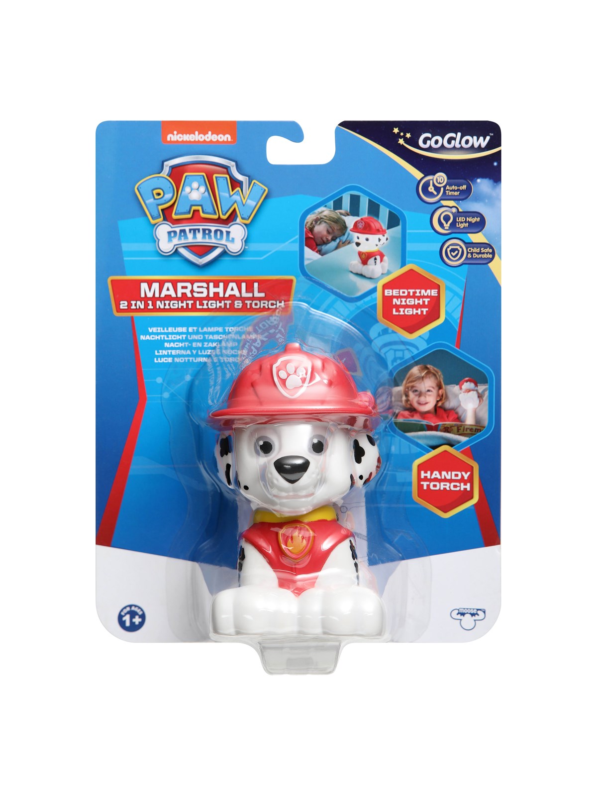 Paw Patrol 2 i 1 Natlampe og Lygteven, Børnelampe