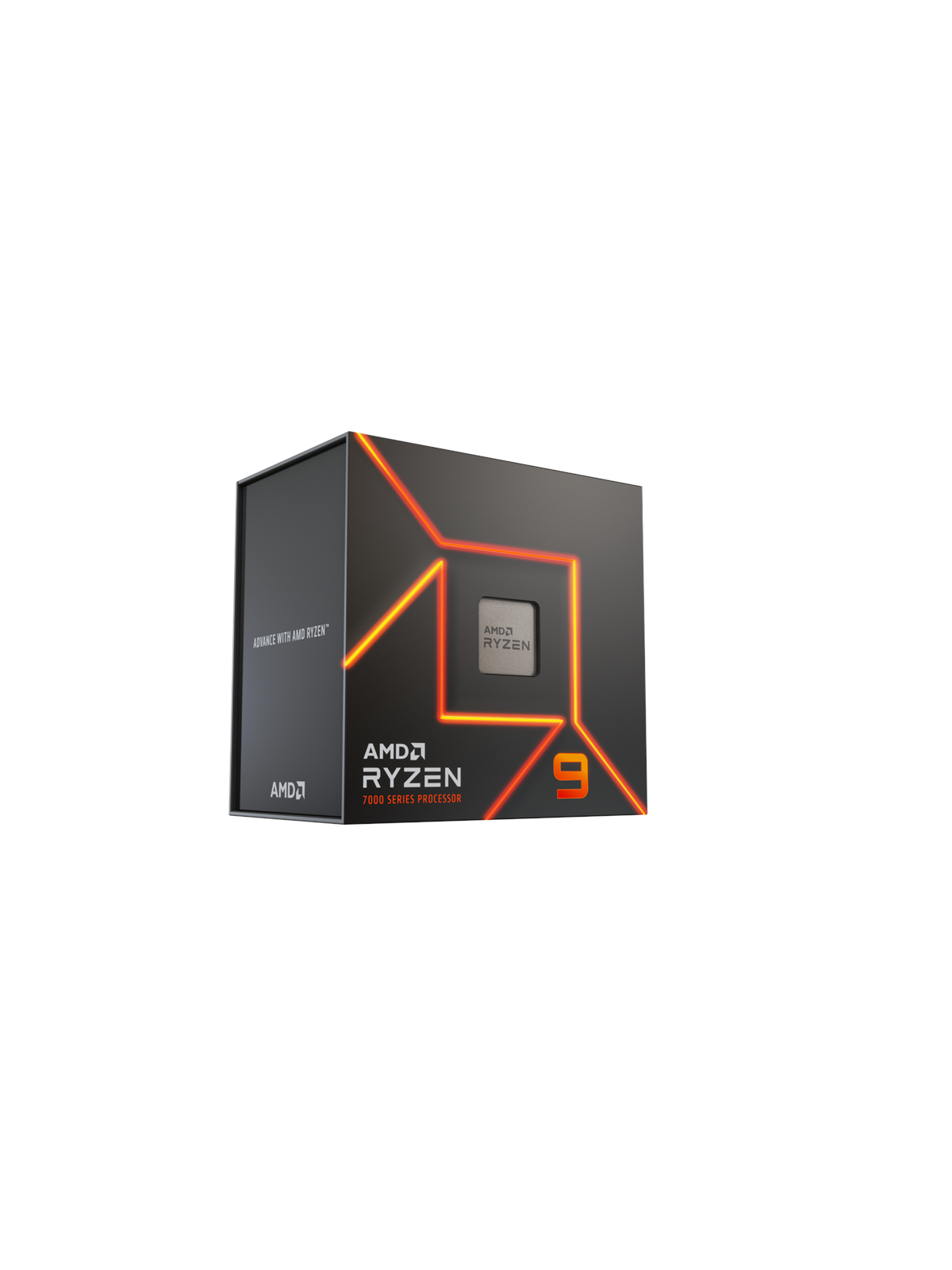 AMD Ryzen 9 7900X CPU - 12 kerner - 4.7 GHz - AMD AM5 - AMD Boxed (uden køler)