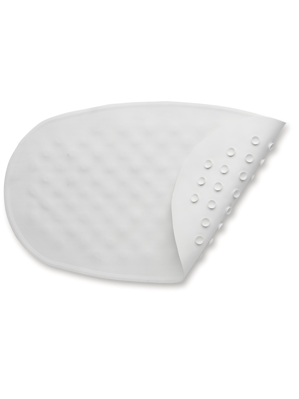 BabyDan Bademåtte 42x25 cm, hvid, Babyudstyr