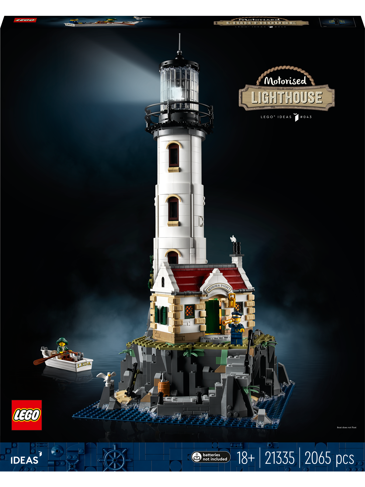 LEGO Ideas 21335 Motoriseret fyrtårn