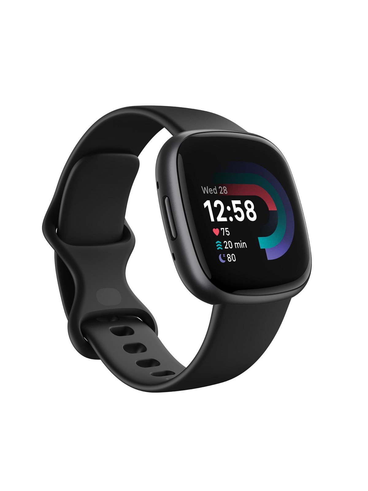 Fitbit Versa 4 Black/Graphite, Smartwatch