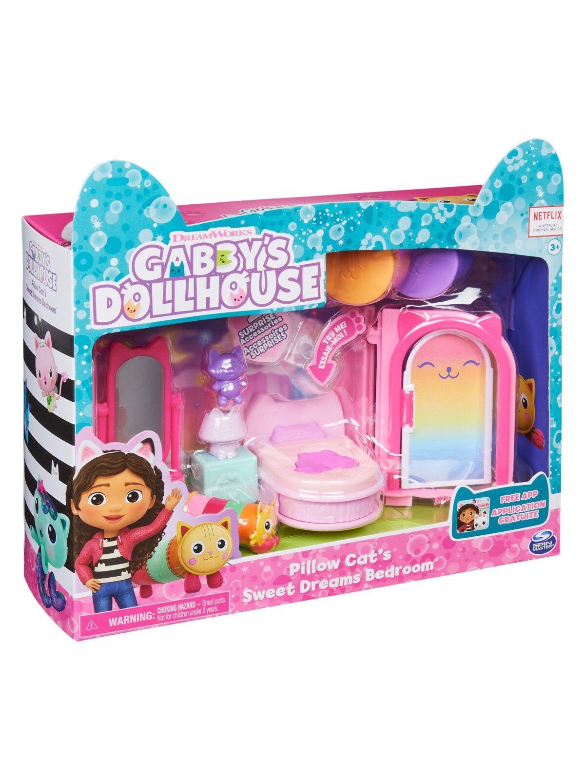 Gabby's Dollhouse Deluxe Room - Cat's Bedroom, Dukkehus Tilbehoer