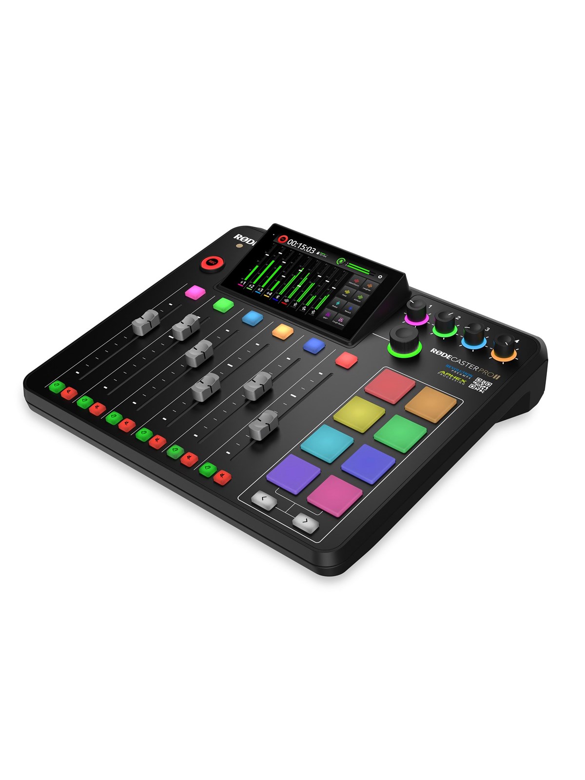 Røde RODECaster Pro II - Sort, Mikrofon