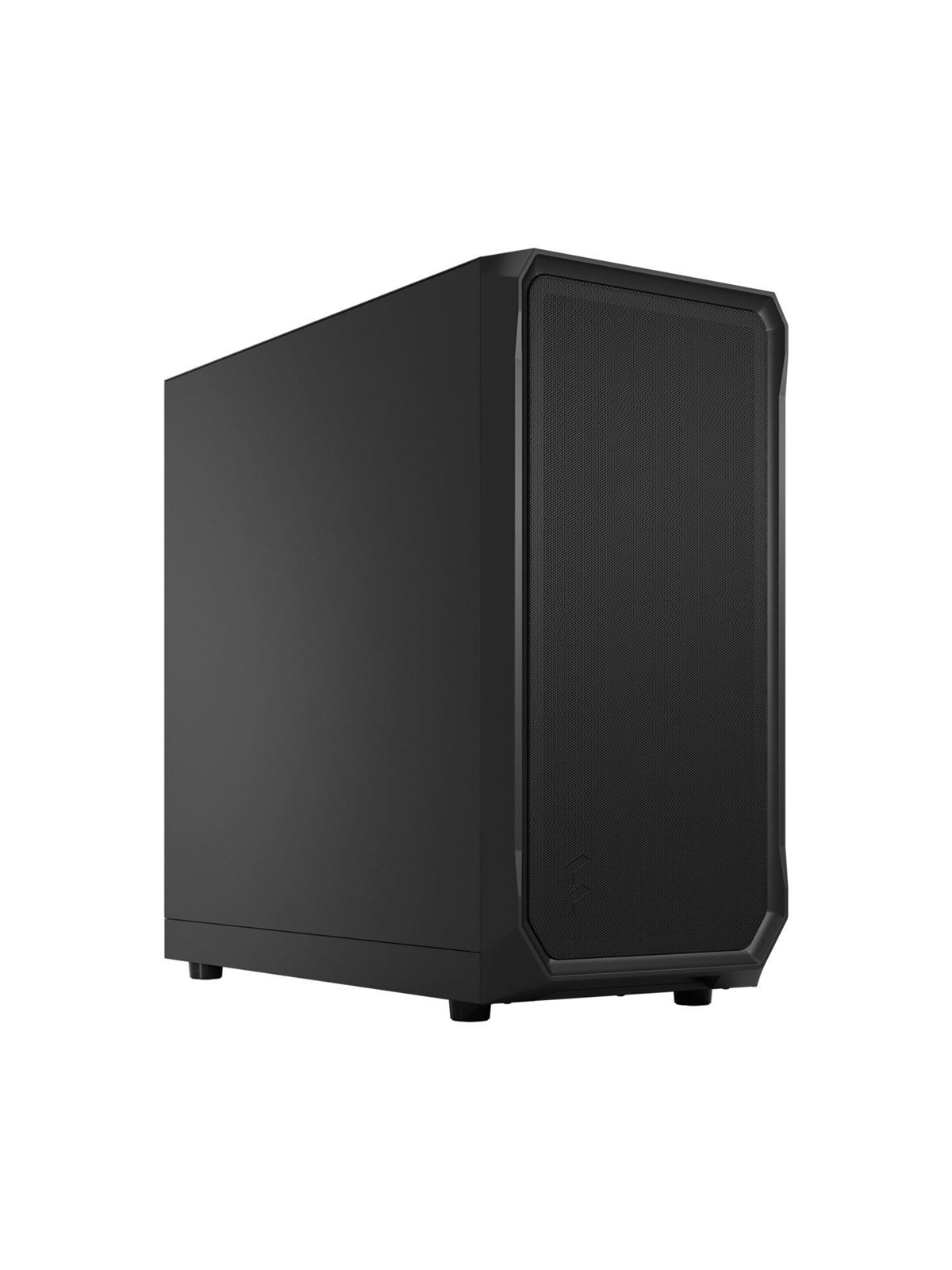 Fractal Design Focus 2 - Black Solid - Kabinet - Miditower - Sort, Kabinet