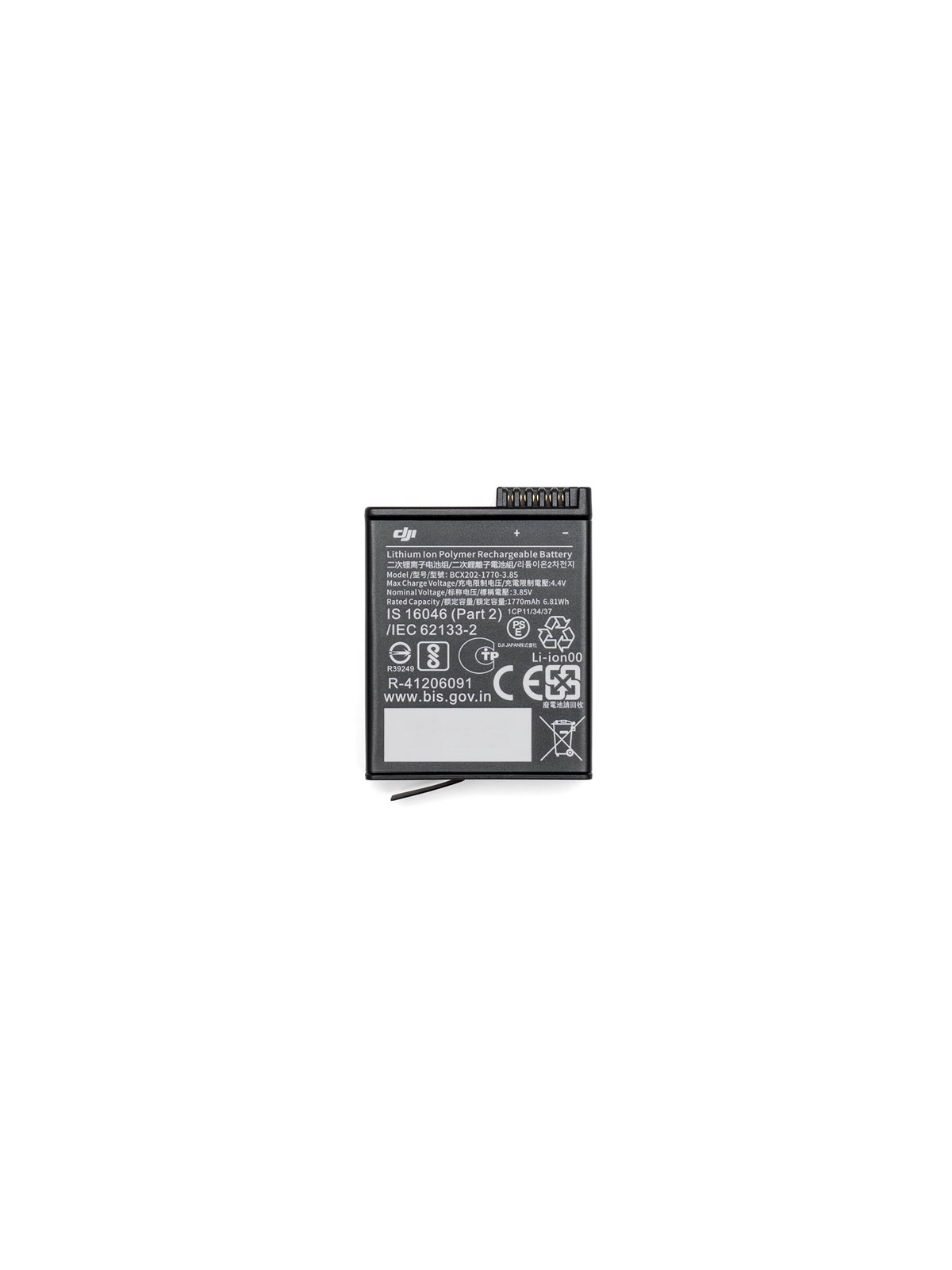 DJI Extreme Battery for Osmo Action 5 Pro / 4 / 3, Gopro Tilbehør