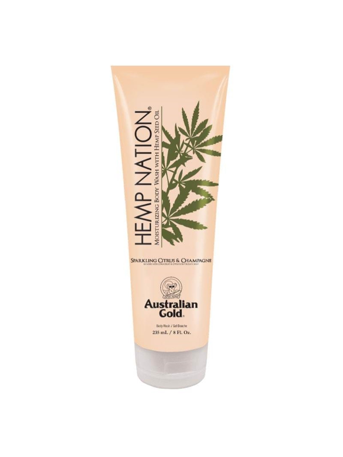 Australian Gold Hemp Nation Sparkling Citrus & Champagne Body Wash 235 ml.