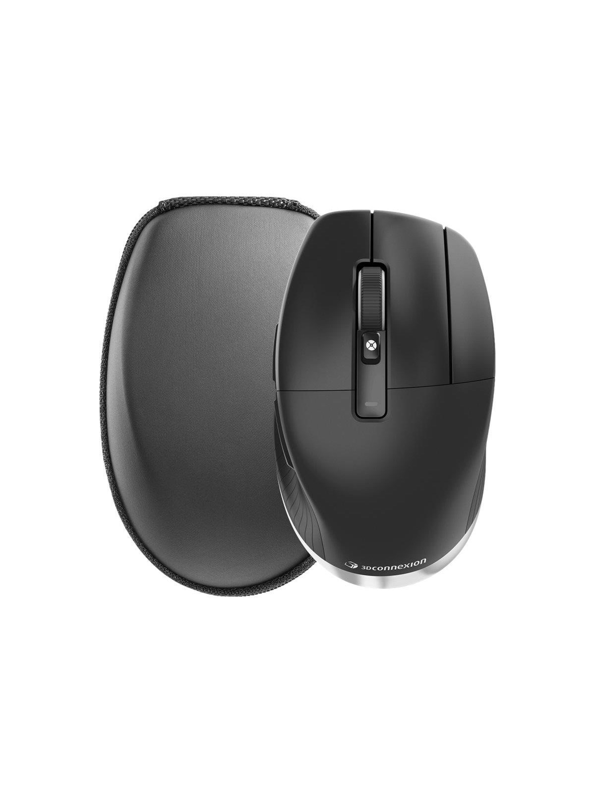 3Dconnexion CadMouse Pro Wireless - Mus - 7 knapper - Sort, Mus