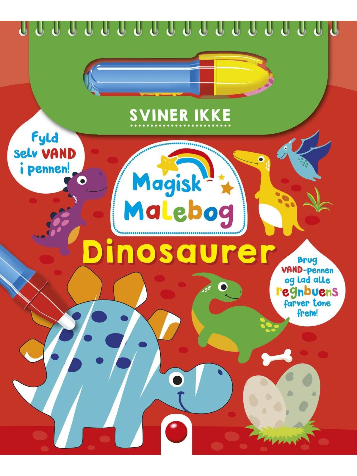 Magisk malebog: Dinosaurer - Hobby, Hobby