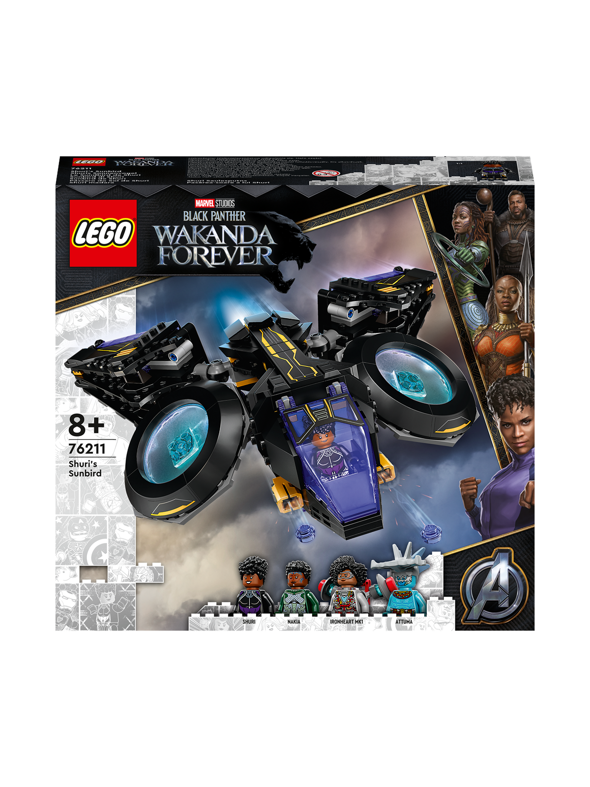 LEGO Super Herøs Marvel 76211 Shuris Sunbird