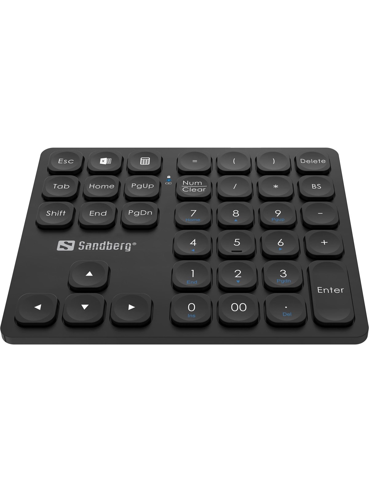 Sandberg Wireless Numeric Keypad Pro - Numpad - Sort, Tastatur