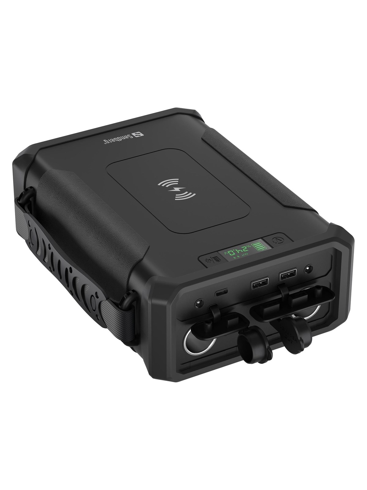 Sandberg Survivor Powerbank 8in1 96000 Powerbank - Sort - 96000 mAh, Powerbank