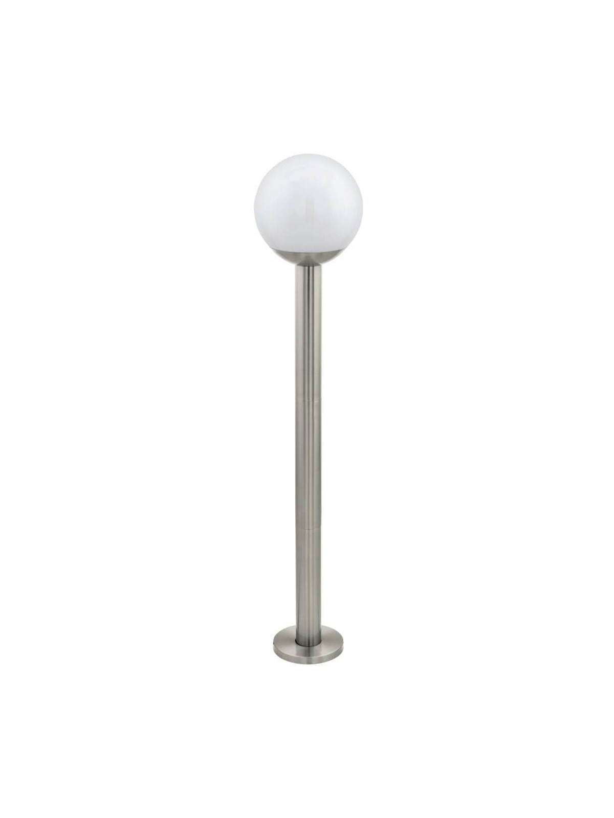 EGLO CONNECT.Z NISIA SMART udendørs e27 stander rustfrit stål/hvid M/FARVER(RGB) OG TUNABLE WHITE