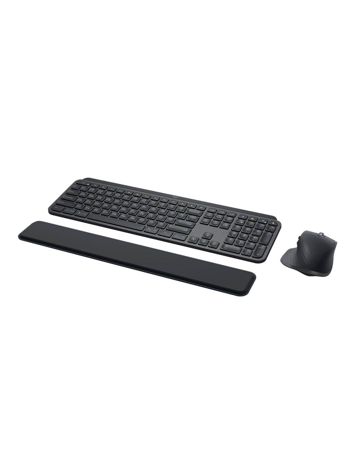 Logitech MX Keys Combo for Business - Tastatur & Mus sæt - Nordisk - Sort