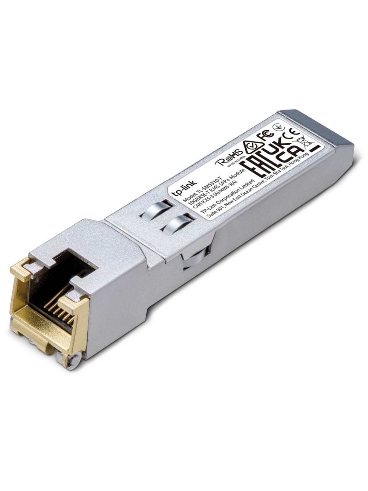TP-Link TL-SM5310-T 10G BASE-T RJ45 SFP+ Module, Transceiver