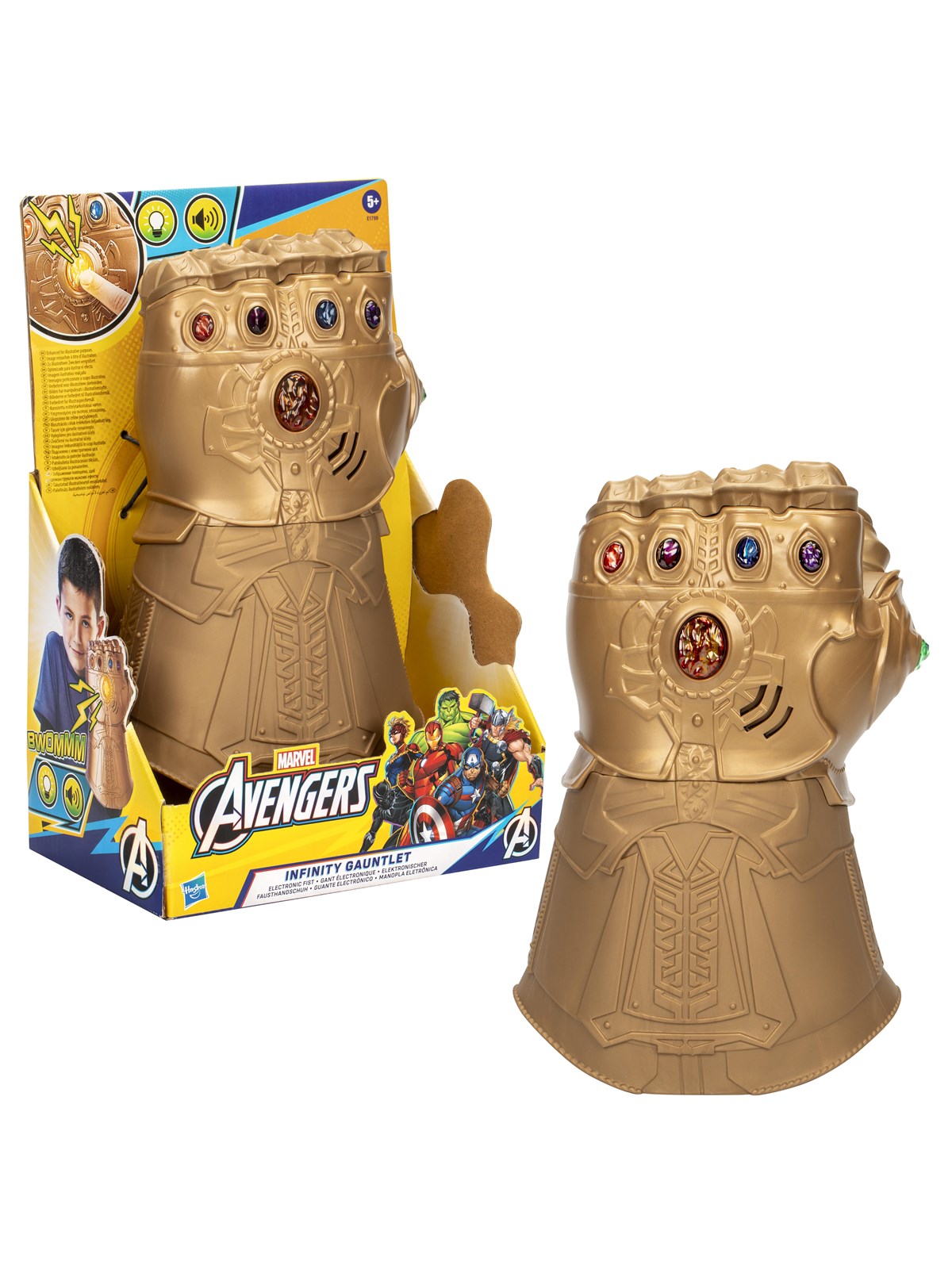 Marvel Avengers - Infinity Gauntlet Electronic Fist, Legetøjsvåben