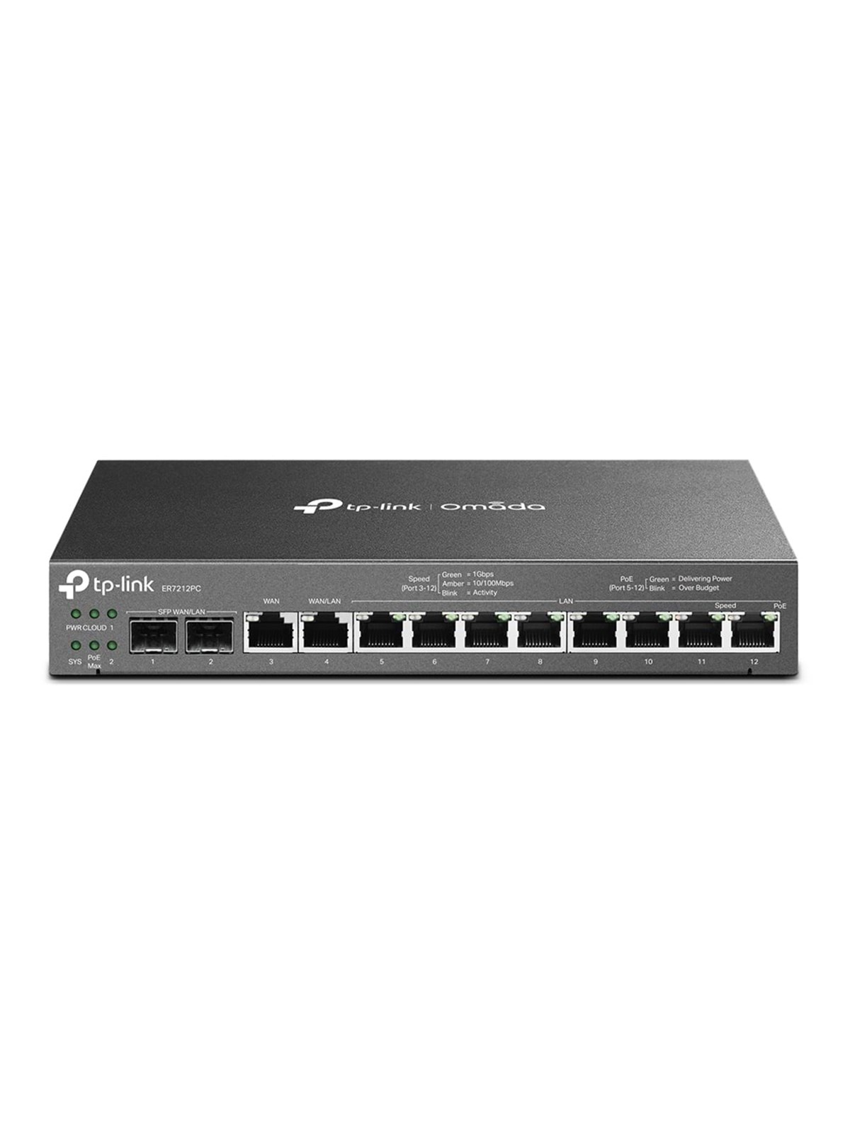 TP-Link ER7212PC Omada 3-in-1 Gigabit VPN Router - Router, Router