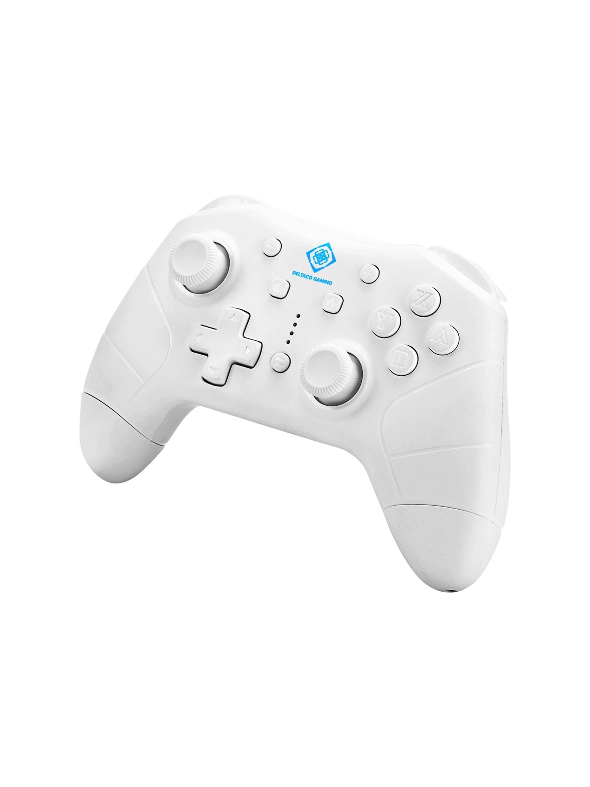 Deltaco Nintendo Switch Bluetooth Controller - White - Wireless Controller - Android