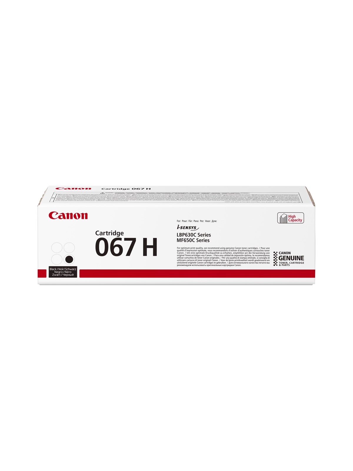 Canon CRG 067H / 5106C002 High Black, Printerpatron Og Toner