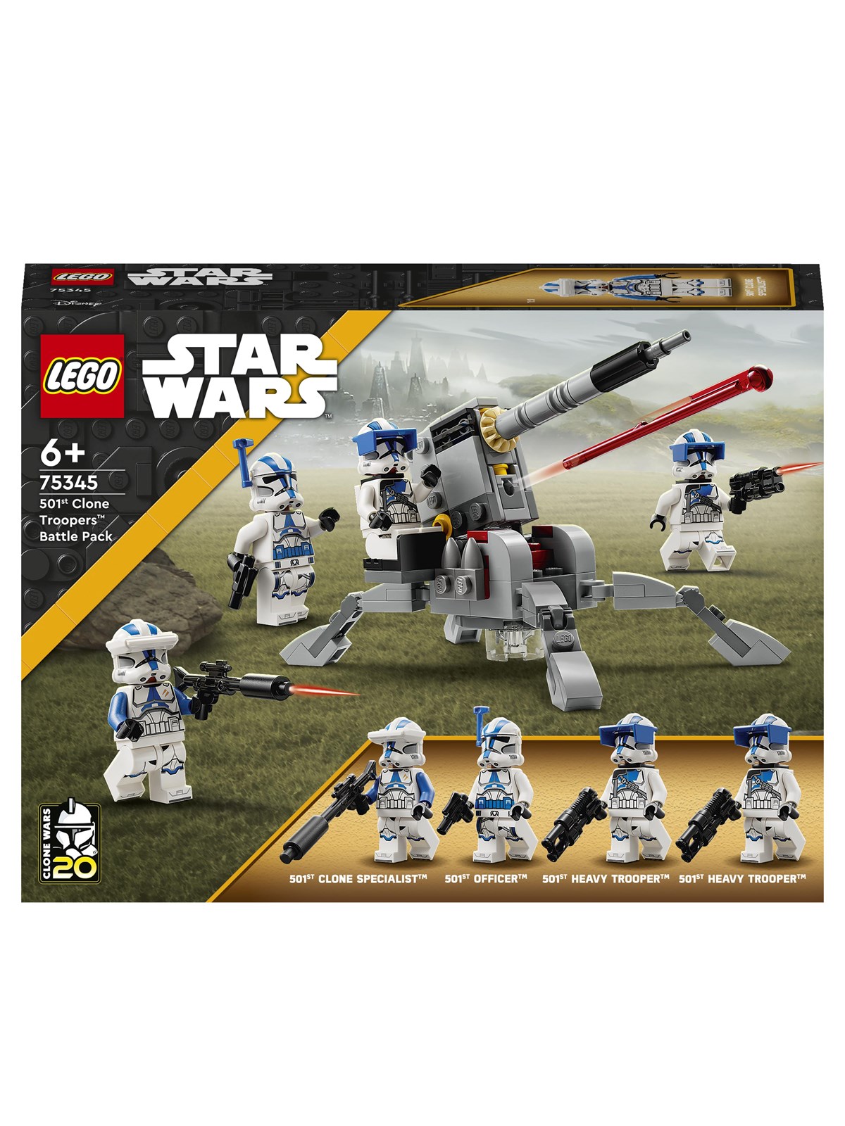 LEGO Star Wars 75345 Battle Pack med klonsoldater fra 501. legion