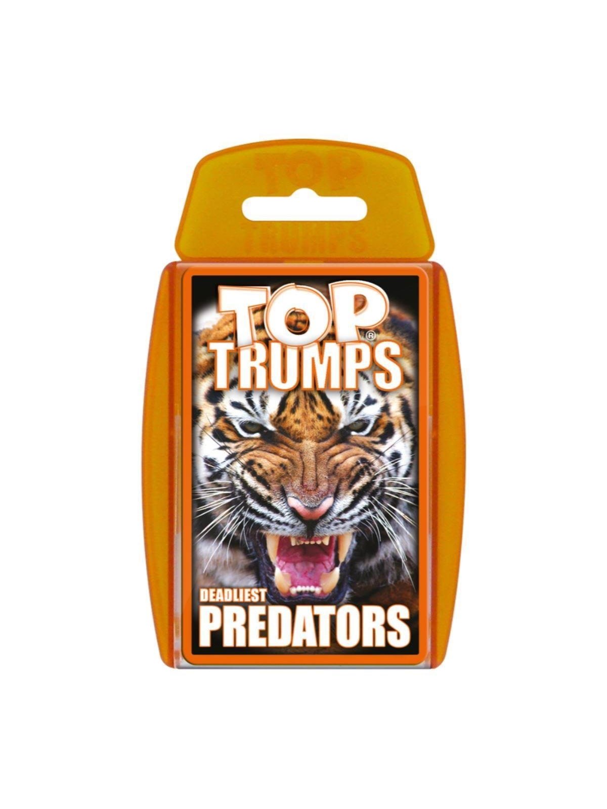 Winning Moves Deadliest Predators Top Trumps Card Game (ENGLISH)