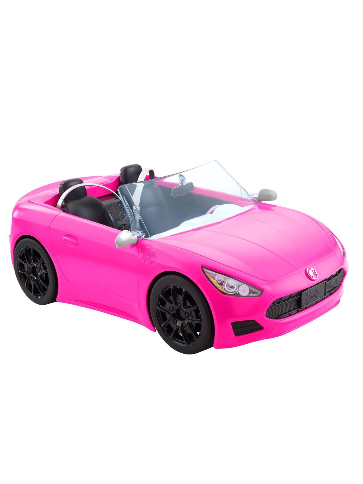 Barbie Pink Convertible 2-Seater Vehicle, Dukker Og Bamser