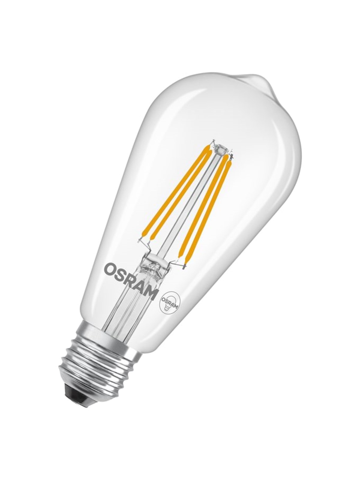Osram LED pære Edison 806lm 3,8W/827 (60W) Klar E27, Lyskilde