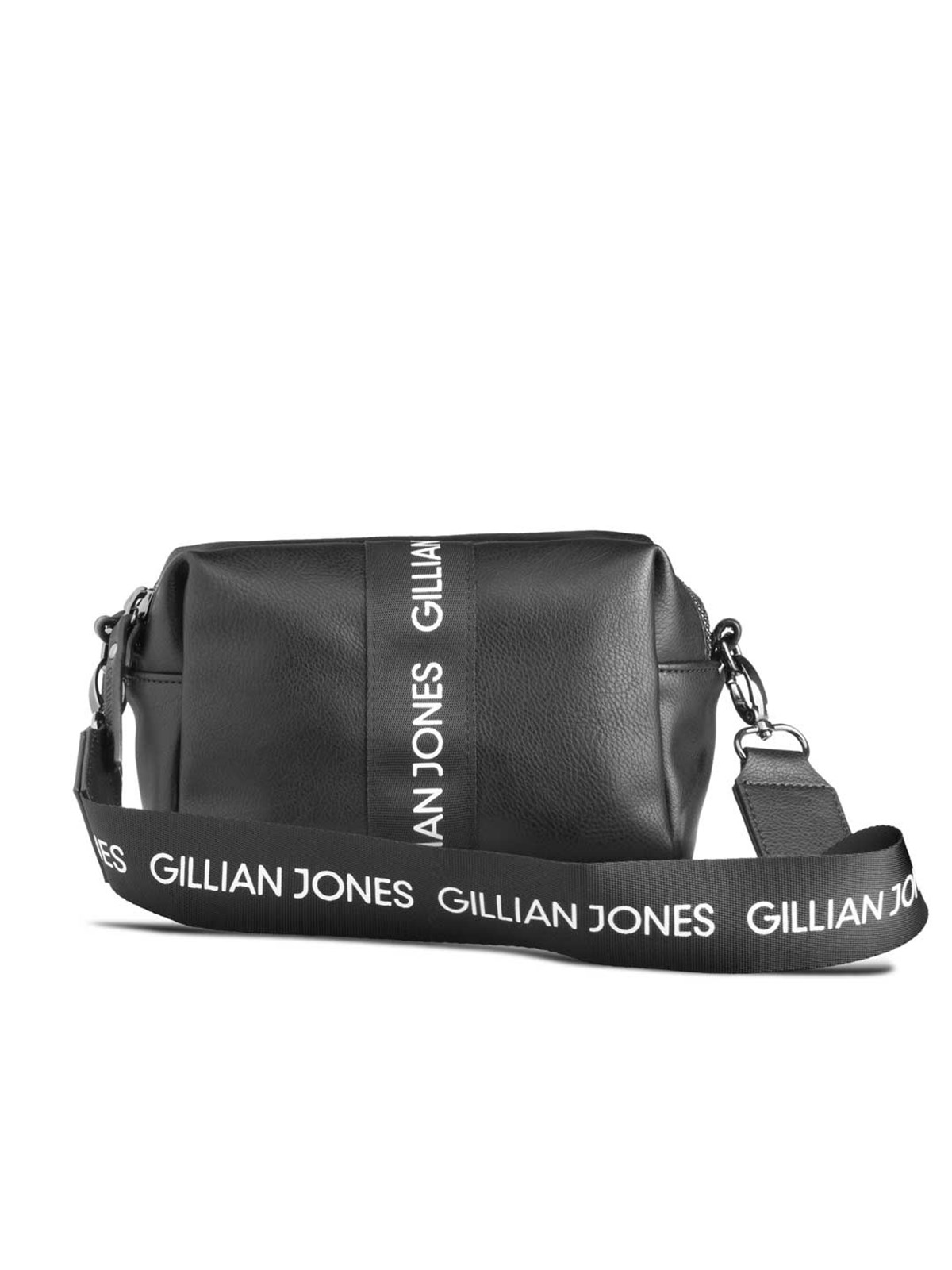 Gillian Jones Natascha makeup purse in black PU leather, Personlig Pleje