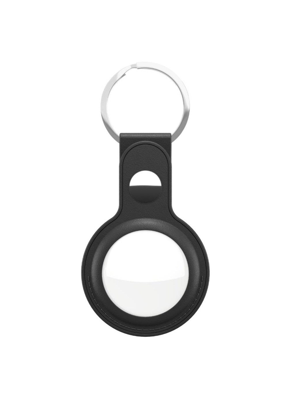 KeyBudz Leather Keyring for AirTag 2-pack, Mobil Tilbehør