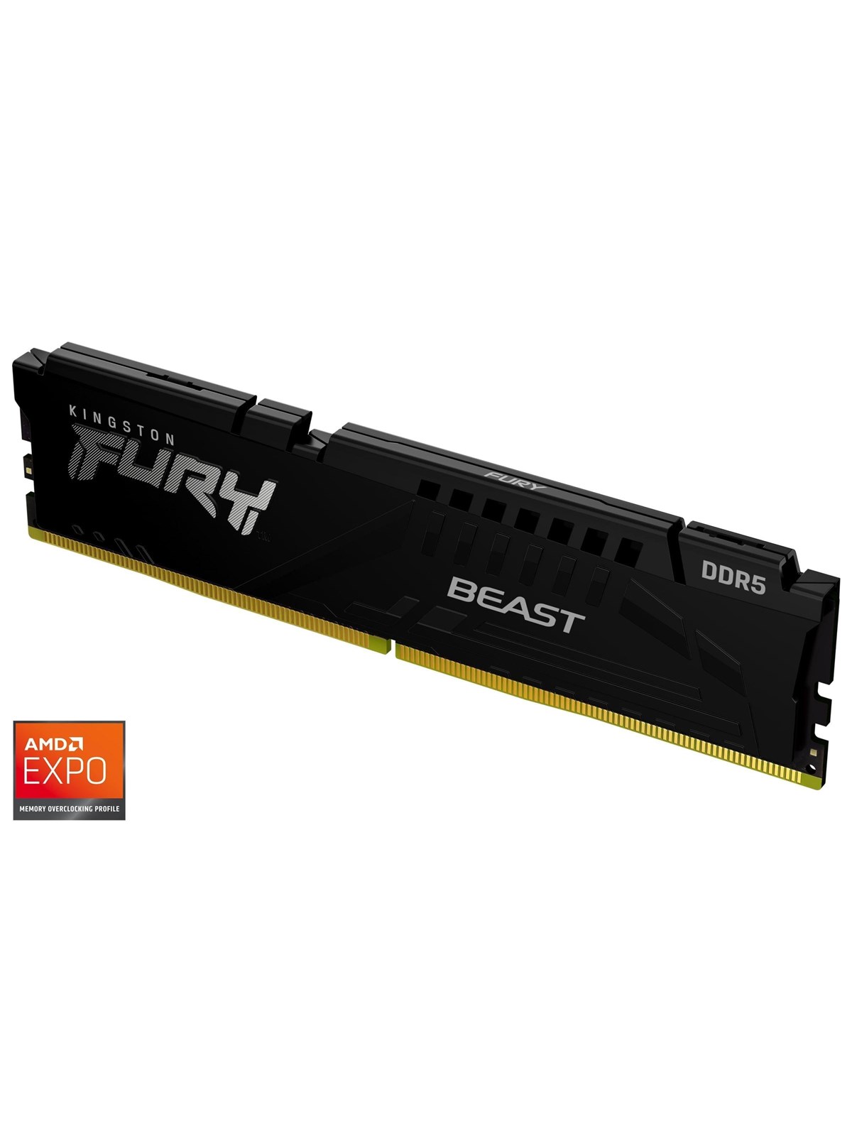 Kingston FURY Beast DDR5-5600 - 32GB - CL36 - Single Channel (1 pcs) - AMD EXPO & Intel XMP - Sort