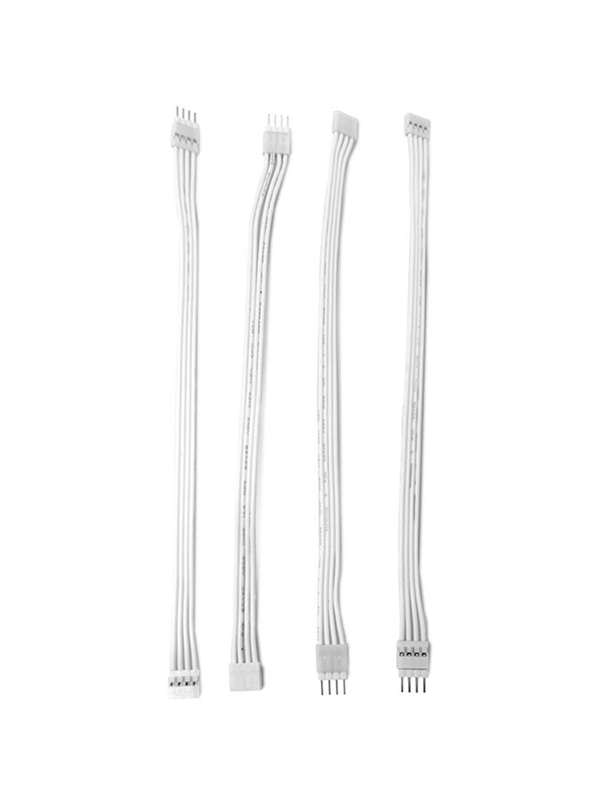 Light Solutions Kabel til Philips Hue Gradient LightStrip - 15cm - Hvid - 4 stk