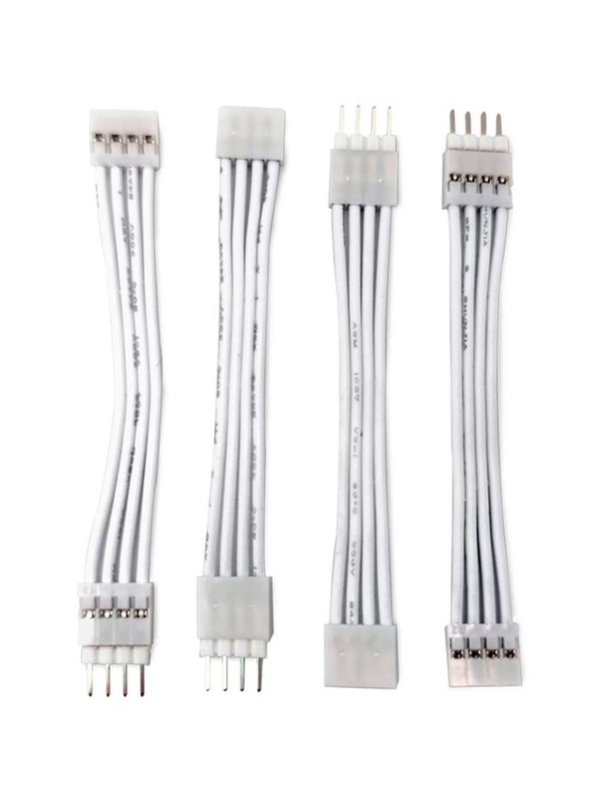 Light Solutions Kabel til Philips Hue Gradient LightStrip - 5cm - Hvid - 4 stk