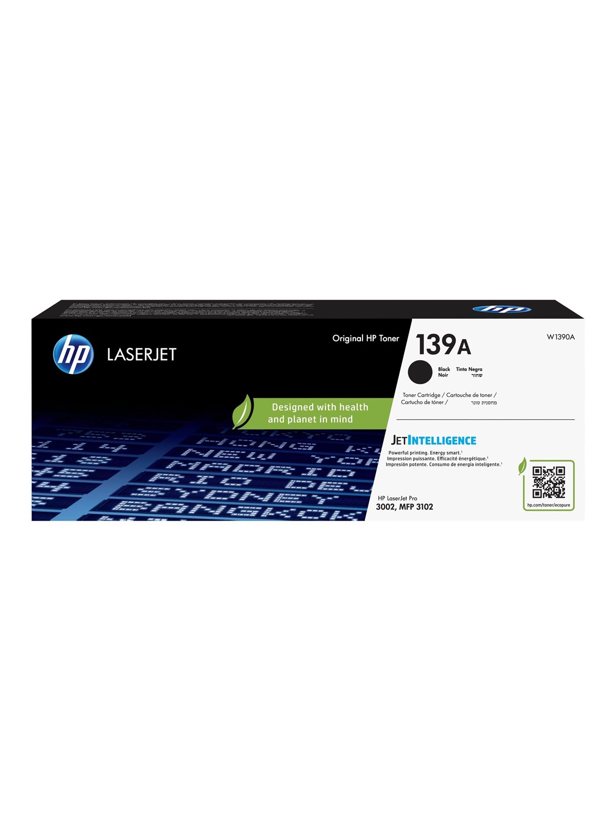 HP 139A / W1390A - Black Toner, Printerpatron Og Toner