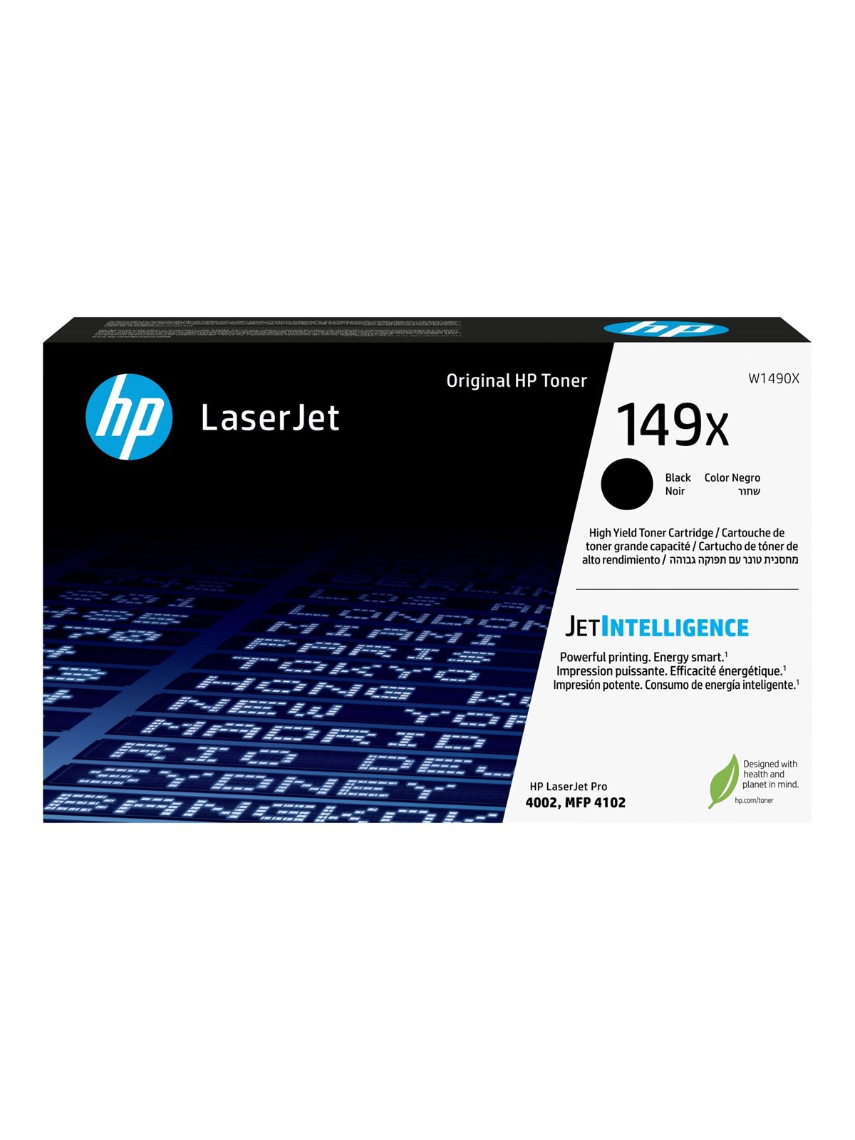 HP 149X / W1490X - High capacity - Black toner, Printerpatron Og Toner