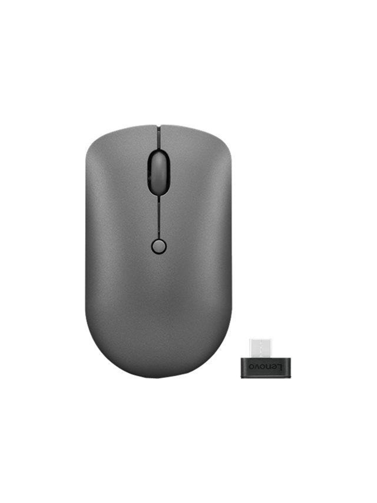 Lenovo 540 Wireless Compact - Mus - Optisk - 4 knapper - Grå, Mus